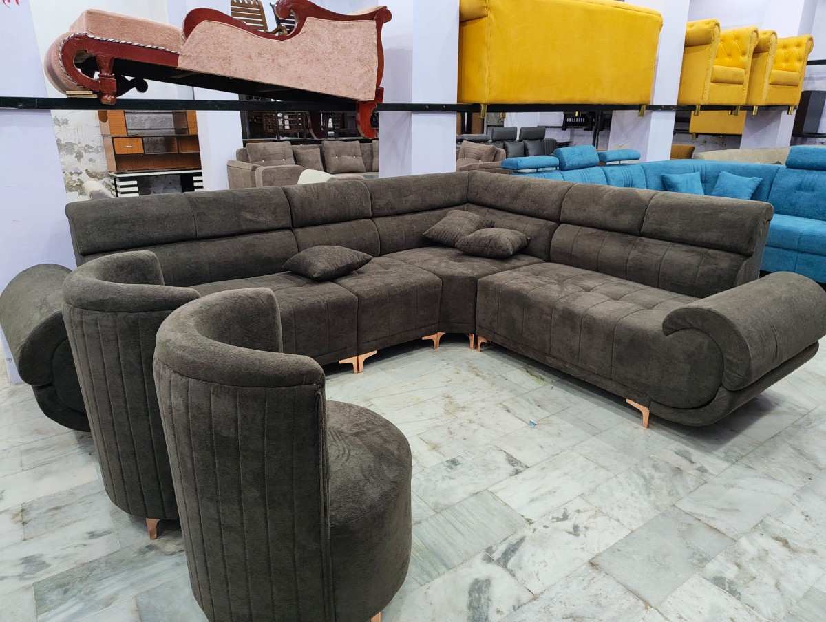 Heritage Living Room Set - Jain Furniture Ajmer
